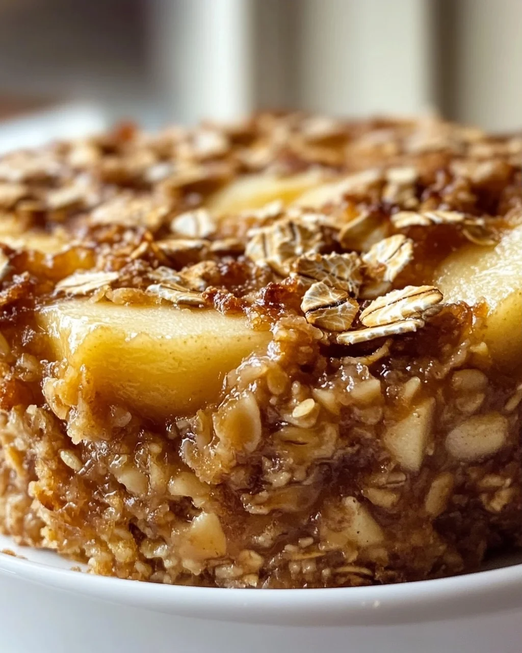 Baked Apple Oat Pudding: Warm, gesund & einfach lecker
