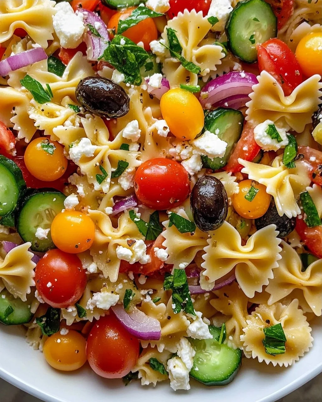 Bow Tie Pasta Salat: Schnell, frisch & unwiderstehlich!