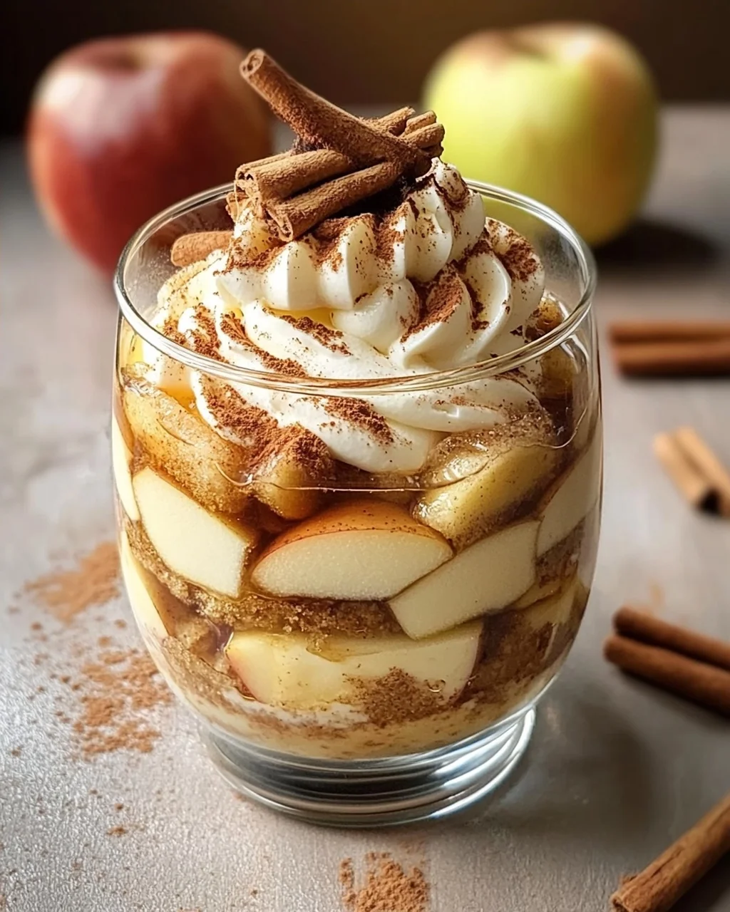Bratapfel Tiramisu im Glas: Dein festliches Weihnachtsdessert