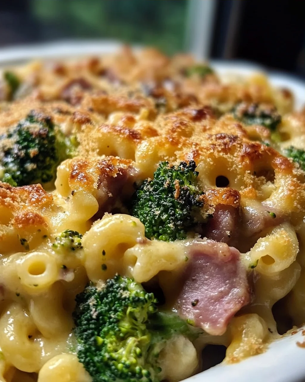 Broccoli Beef Ham Mac & Cheese Bake: Der unwiderstehliche Ofenhit!