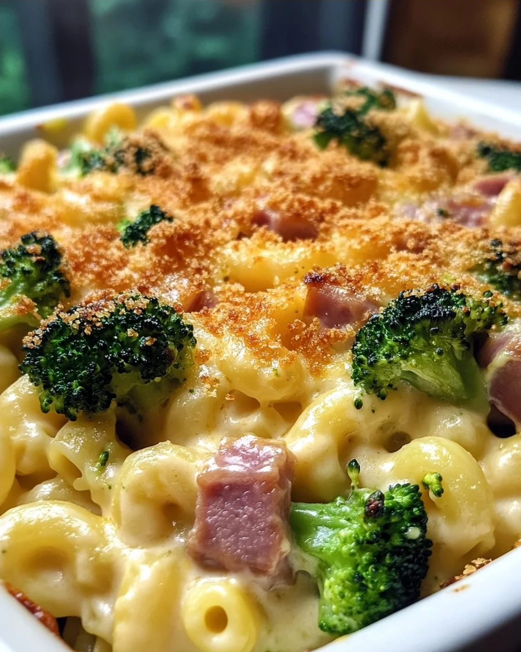 Broccoli Beef Ham Mac & Cheese Bake: Der unwiderstehliche Ofenhit!