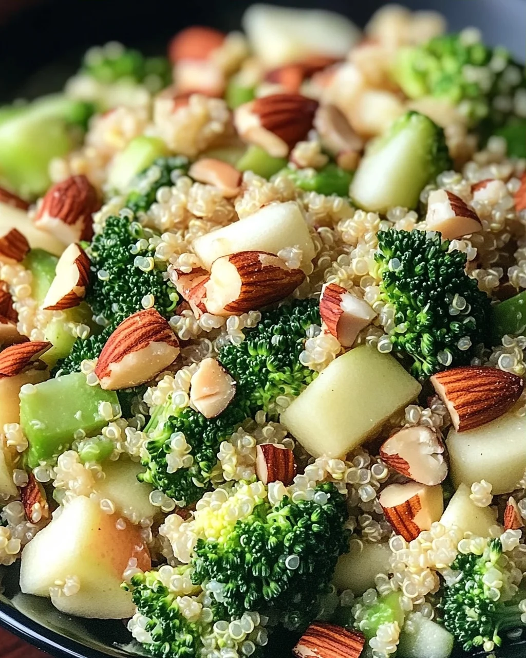 Brokkoli Apfel Quinoa Salat für gesunde Genießer