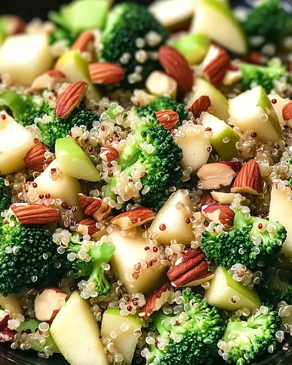 Brokkoli Apfel Quinoa Salat für gesunde Genießer