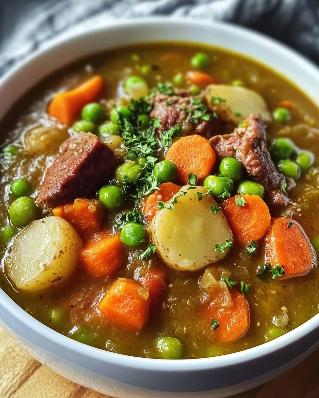 Erbseneintopf klassisch nach Omas Rezept
