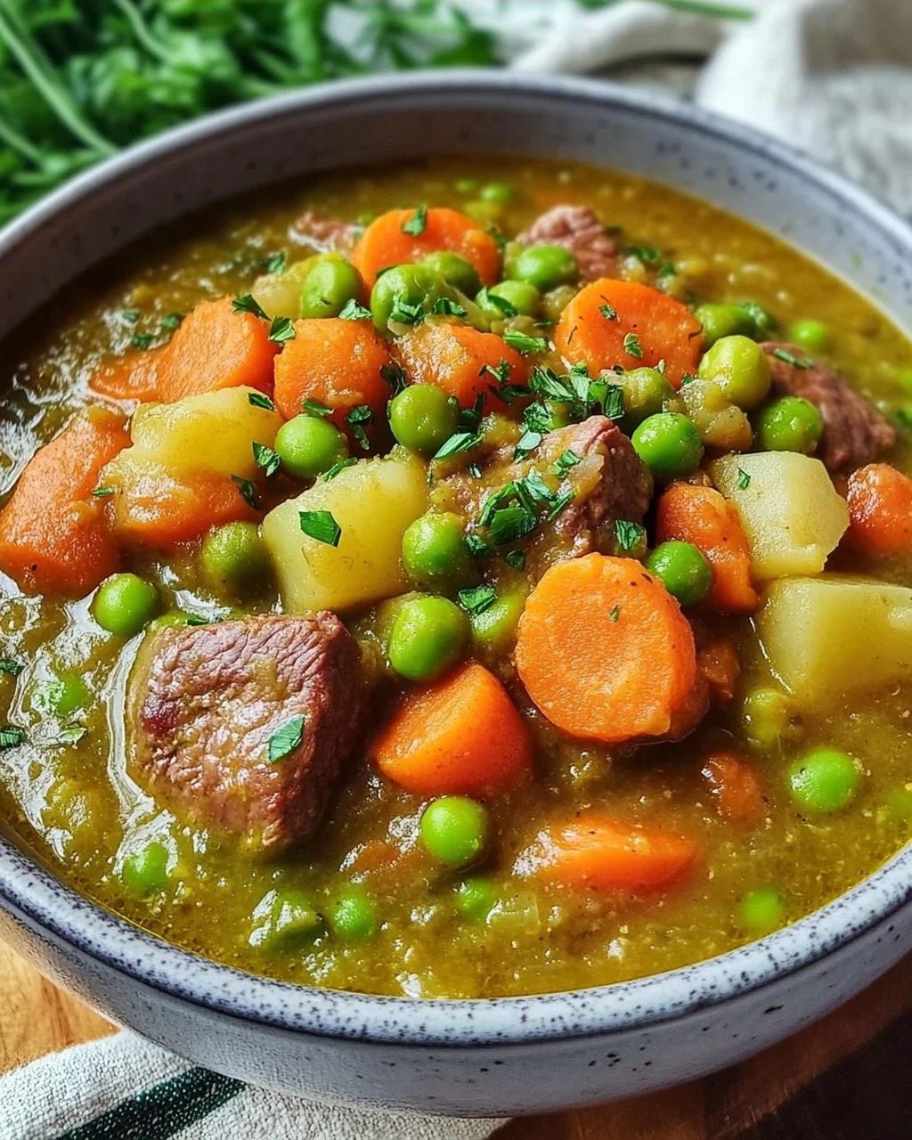 Erbseneintopf klassisch nach Omas Rezept