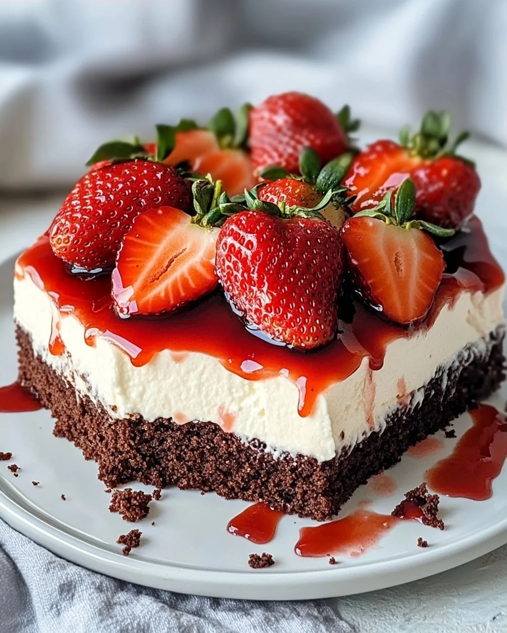 Erdbeerkuchen mit Mascarpone