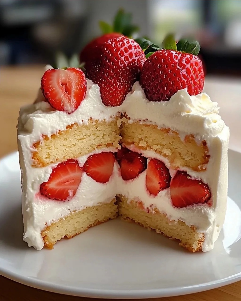 Erdbeertorte: Leichte Sommerfreude im Kuchen