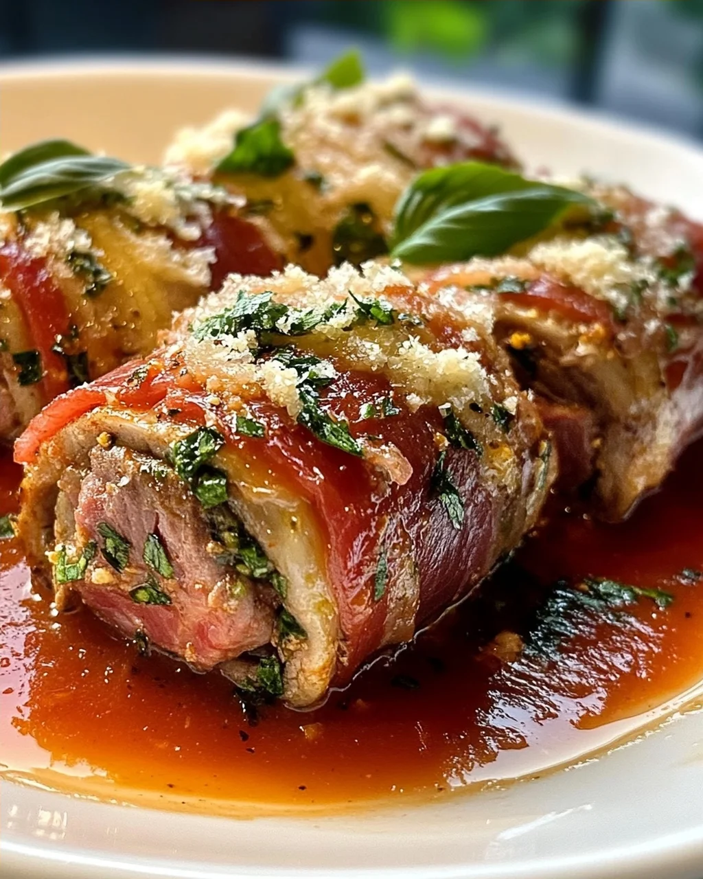 Fleischrouladen nach italienischer Art