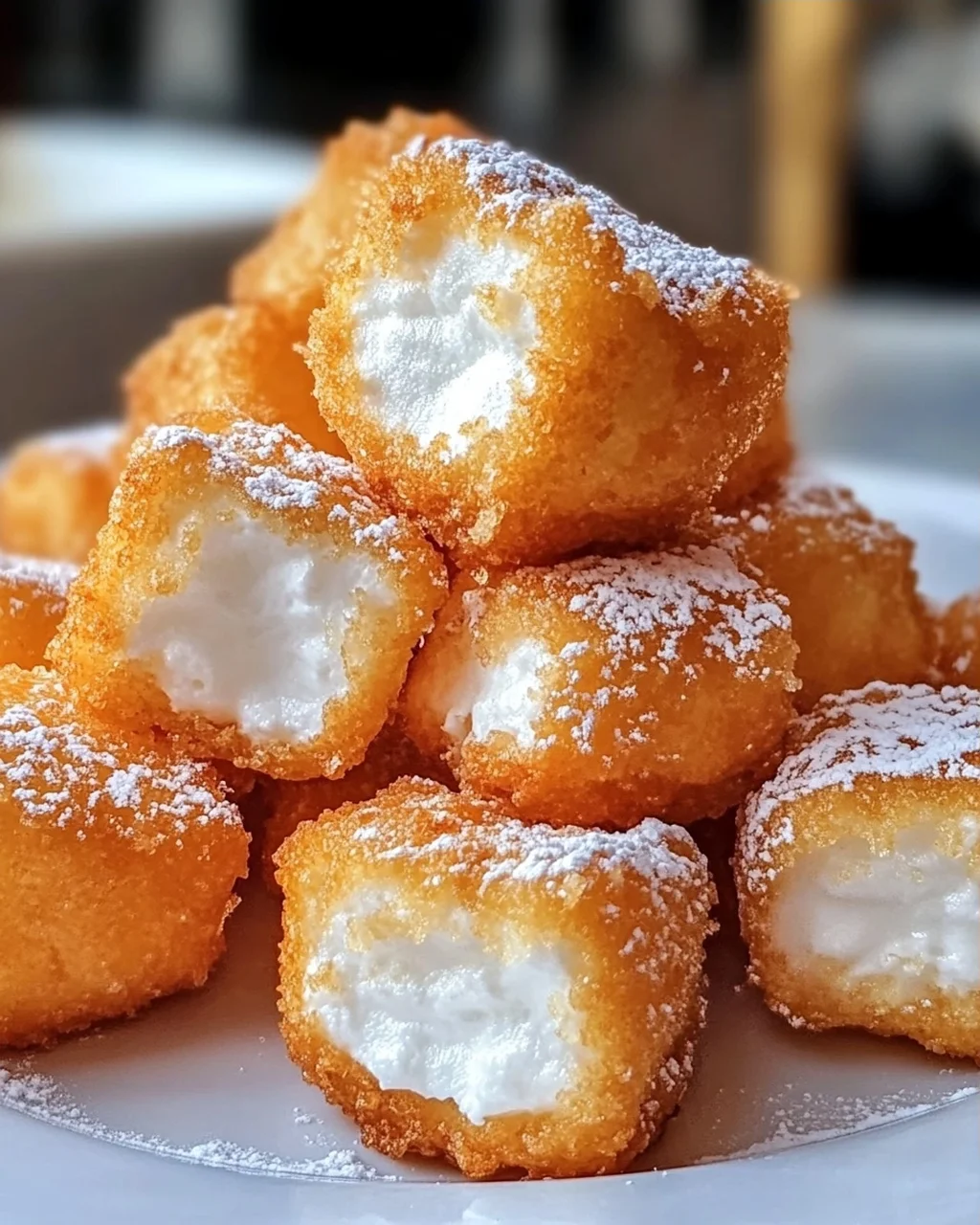 Frittierte Marshmallows: Süße Versuchung selbst gemacht