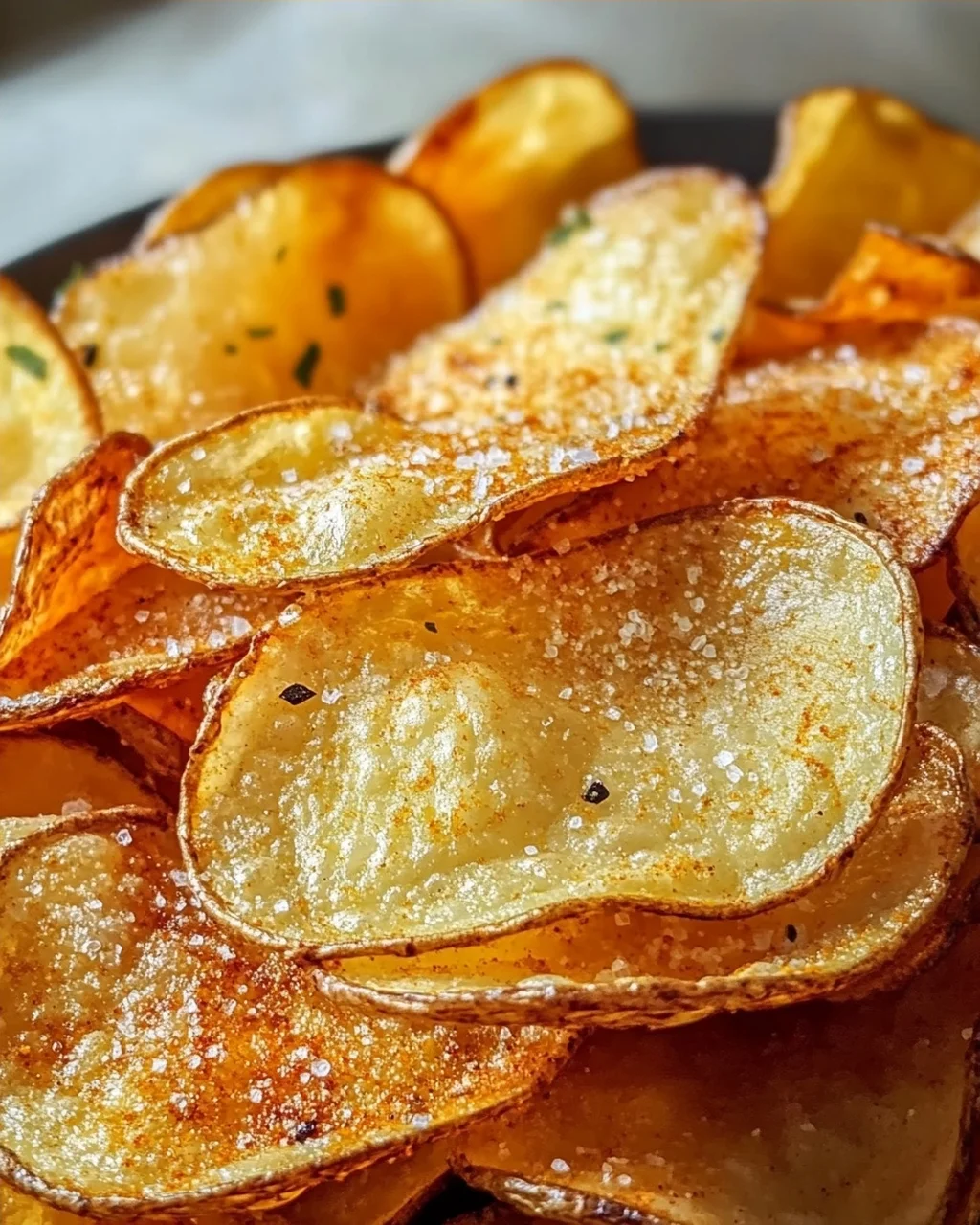 Kartoffelchips Heissluftfritteuse: Knusprig & Leicht!