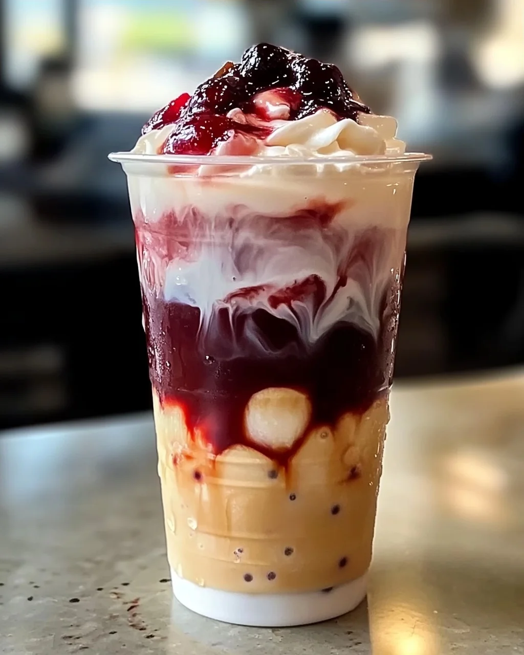 Kirsche Vanille Eiskaffee – Erfrischender Genuss für heiße Tage