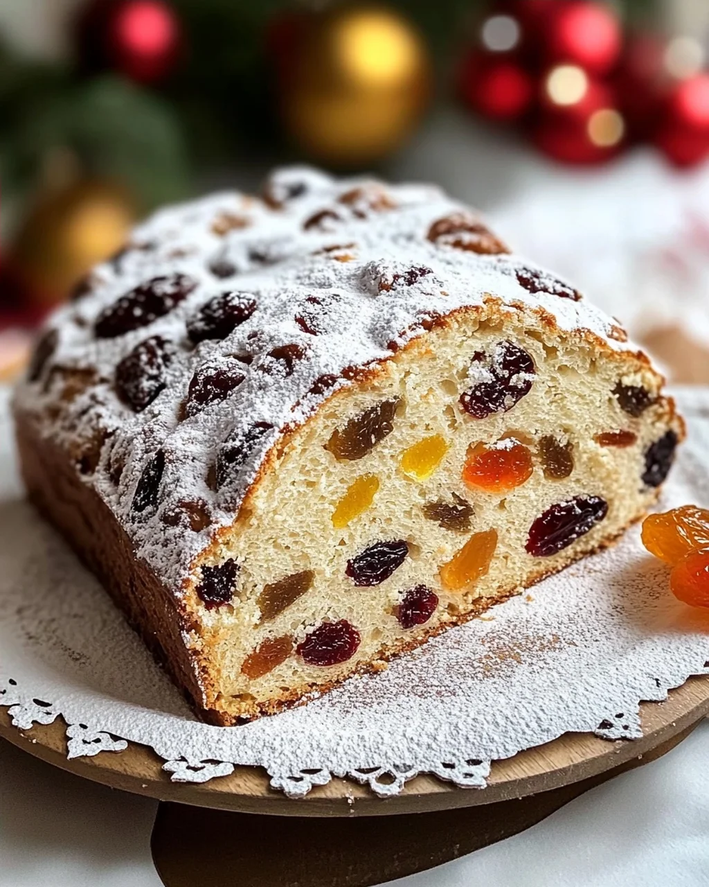 Klassischer Christstollen