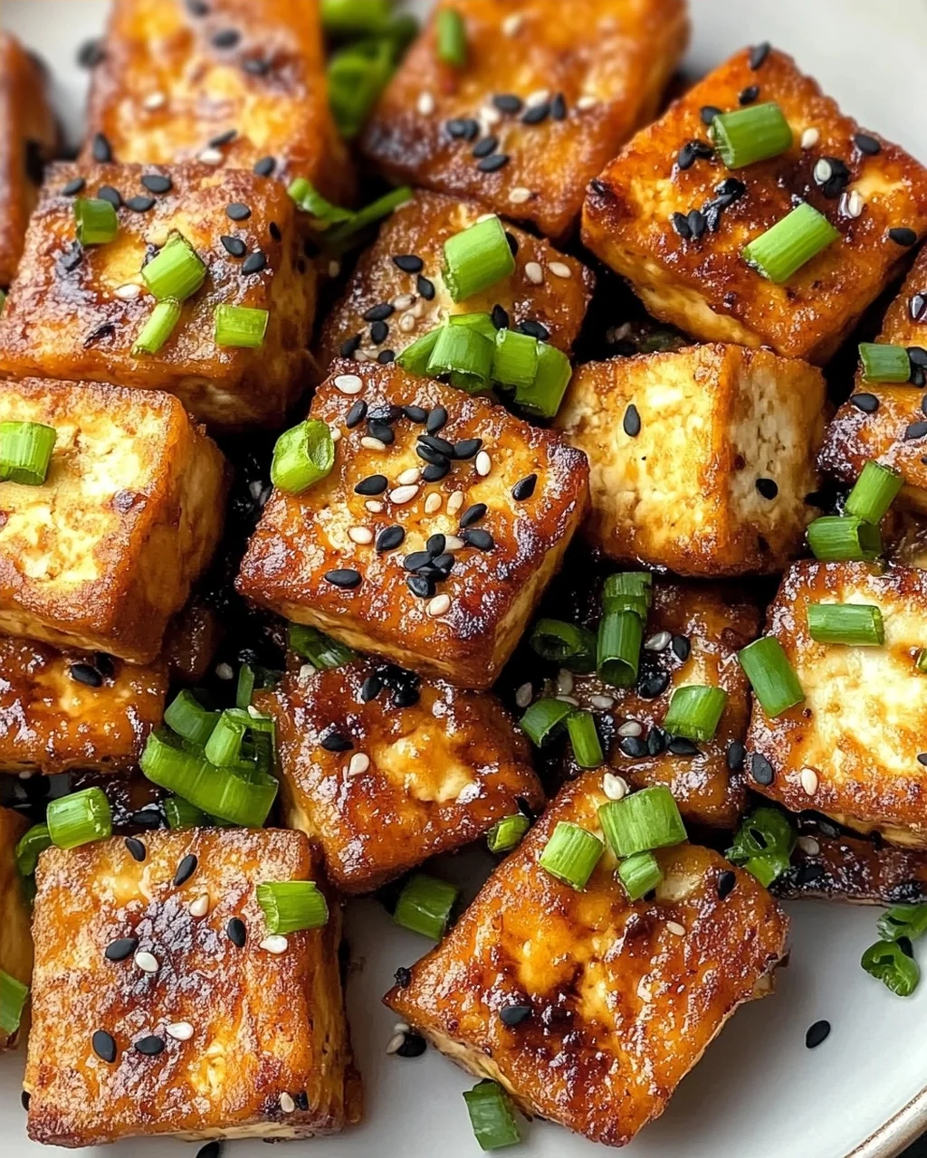 Knusprig gebratener Tofu: Der perfekte Snack!
