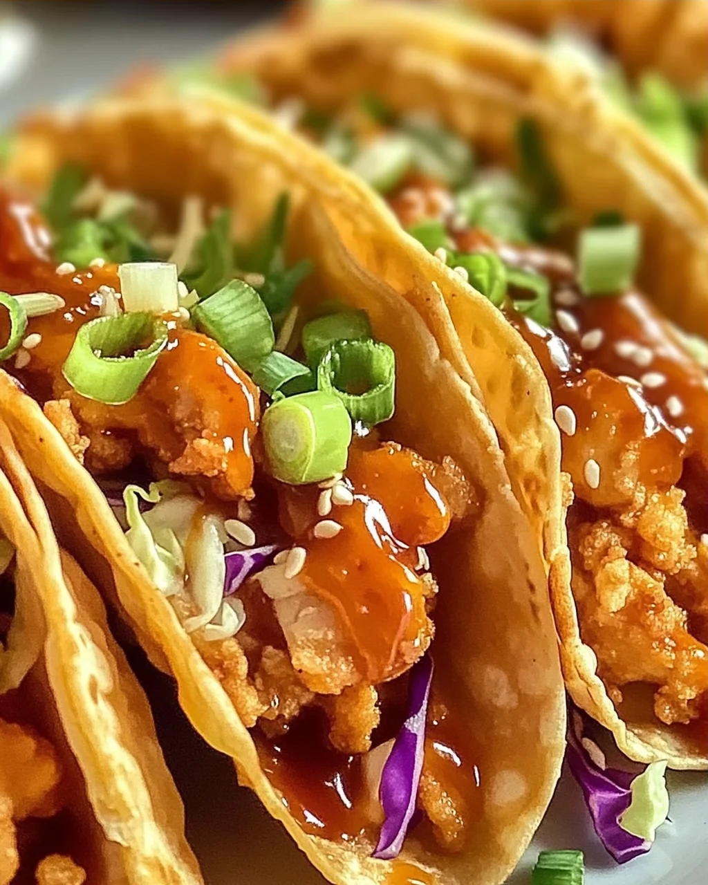 Knusprige Hähnchen-Wonton-Tacos für Zuhause