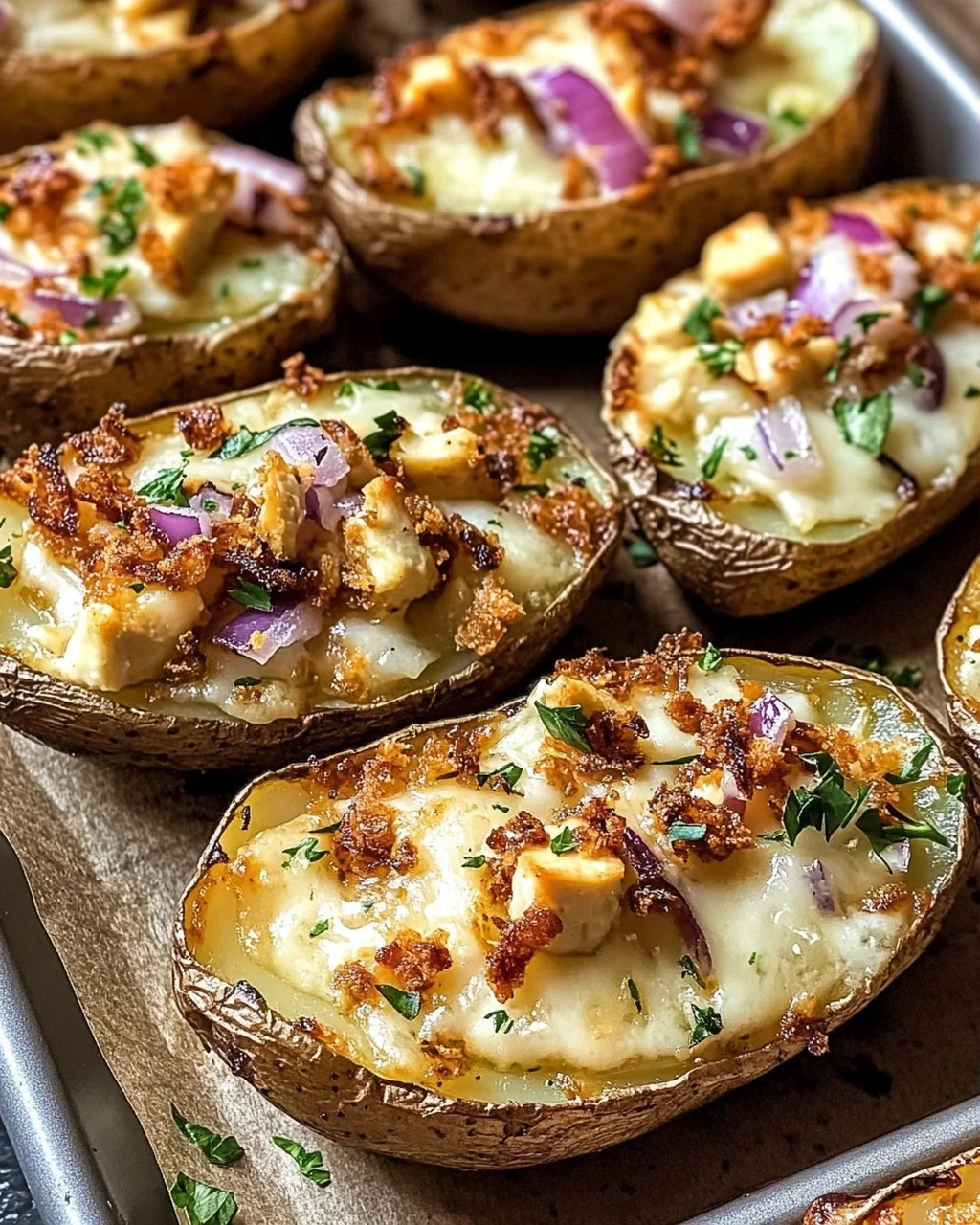 Knusprige Kartoffelschalen
