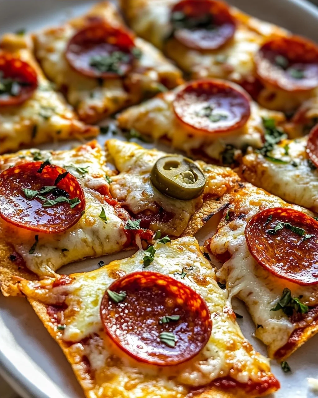 Knusprige Pizza Chips: Einfach selbstgemacht & lecker
