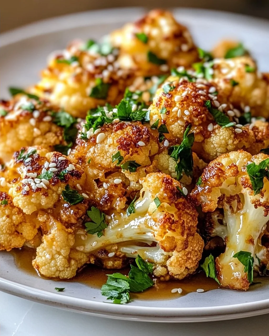 Marokkanischer Blumenkohl mit Tahini-Honig: Das ultimative Rezept!