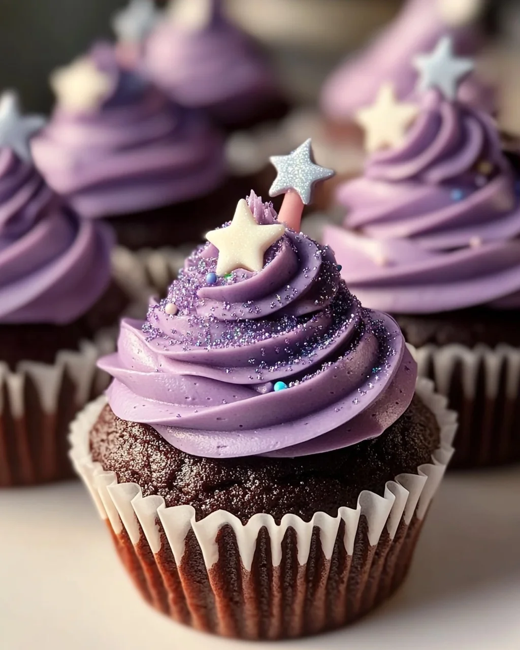 Mini Sleeping Draught Cupcakes für die Harry Potter Party!