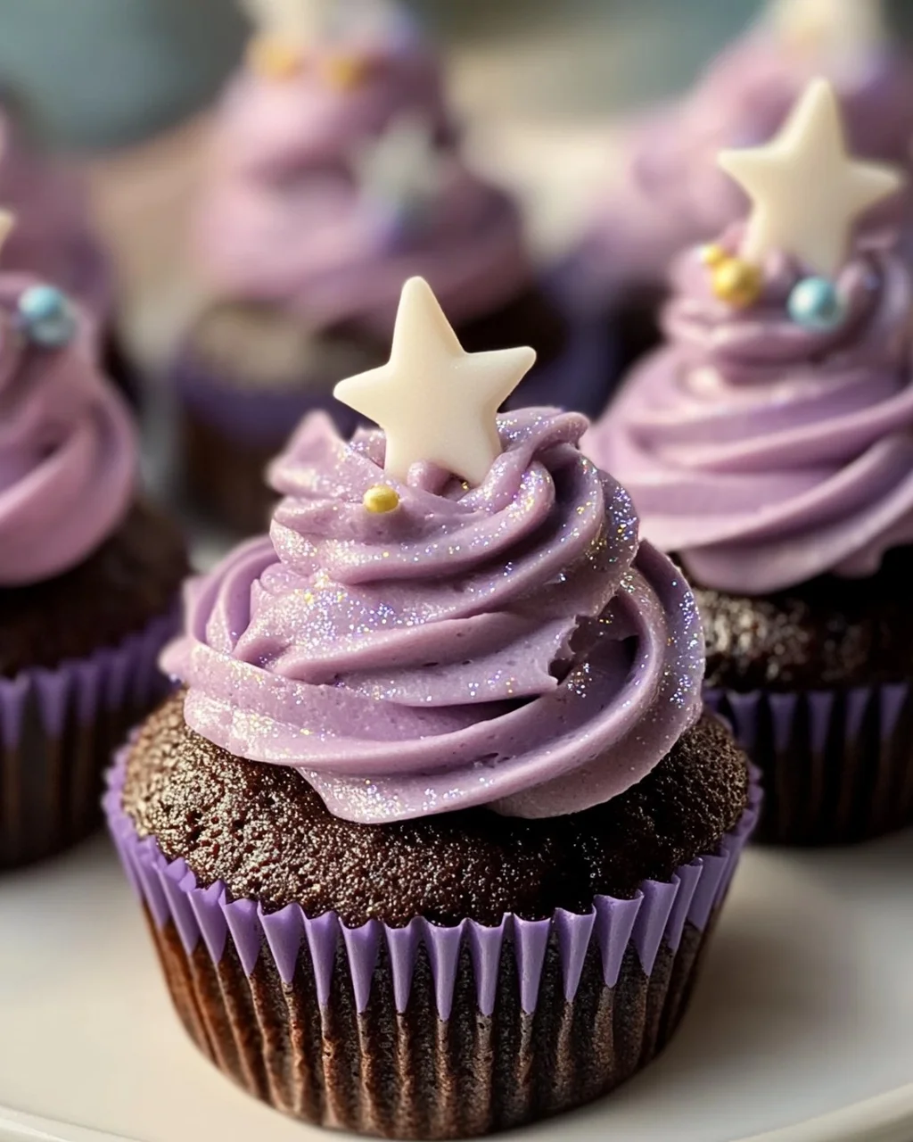 Mini Sleeping Draught Cupcakes für die Harry Potter Party!