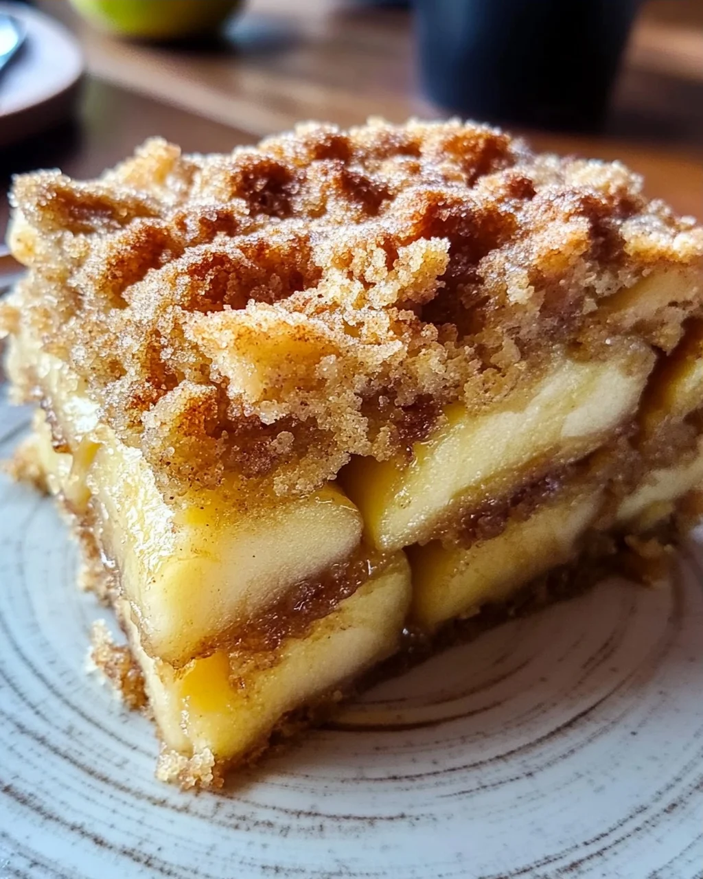 Omas blitzschneller Apfelkompott-Streuselkuchen