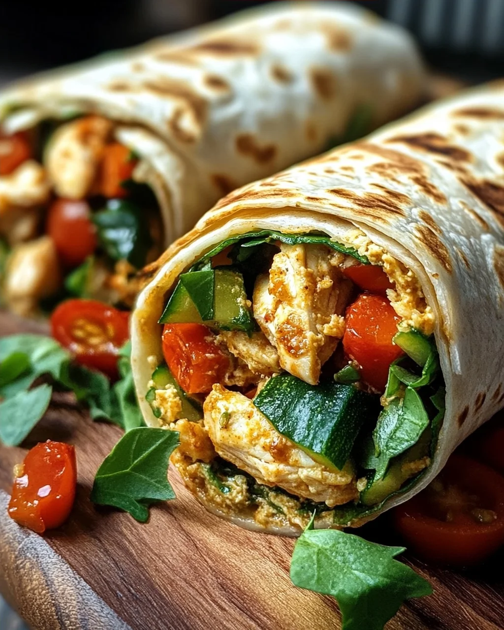 Selbstgemachte Proteinwraps