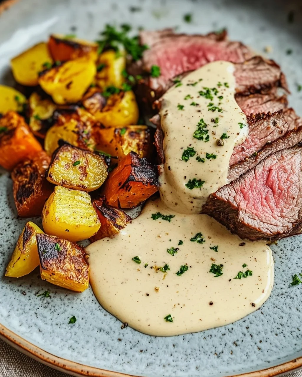 Tafelspitz mit Meerrettichsoße