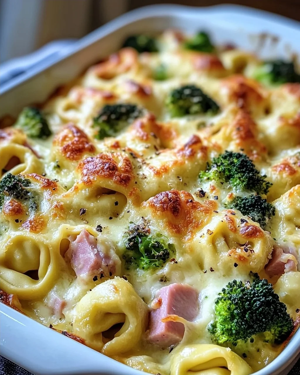 Tortellini Auflauf Schinken Brokkoli