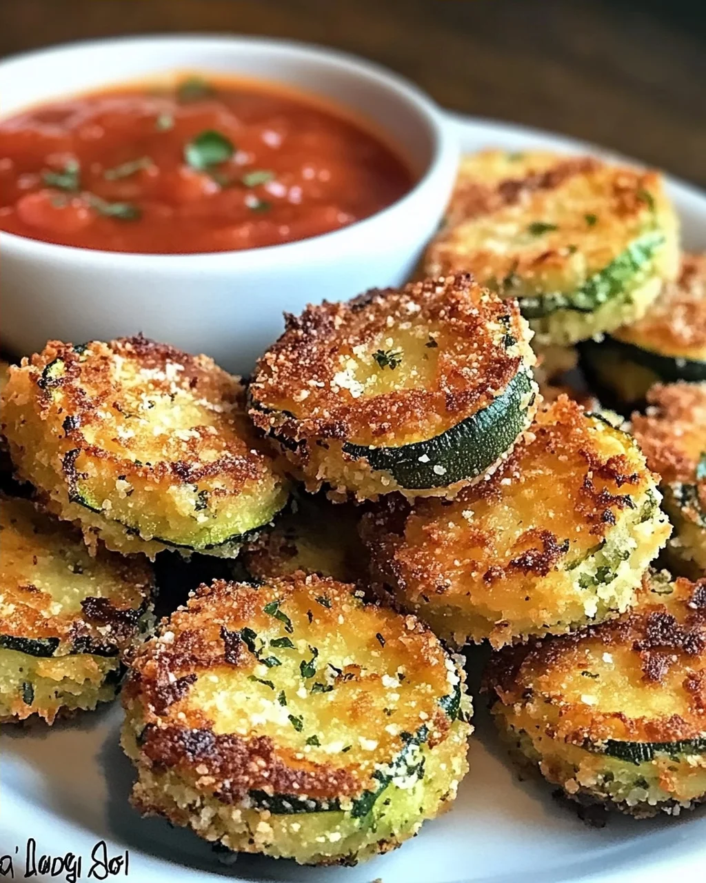 Zucchini Knoblauch Bissen für jeden Anlass geniessen